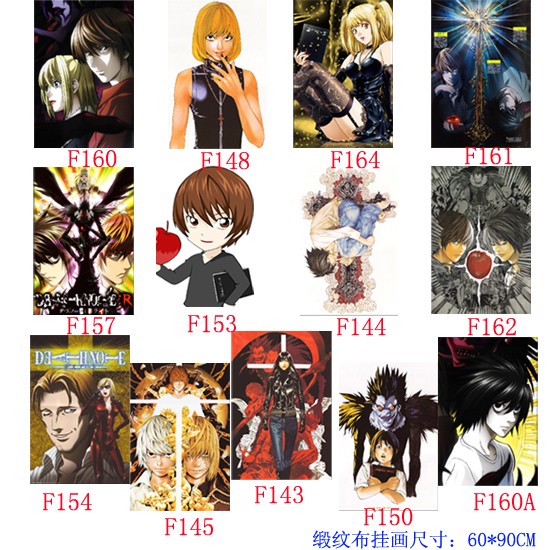 Death Note wallscroll(price for one) NO FILLING