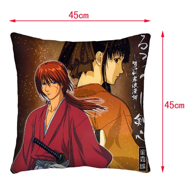Rurouni Kenshin Double-Side Cushion (reserve 3 days ahead) NO FILLING