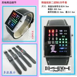 Death Note LED Watch