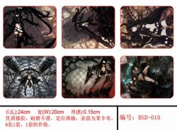 Black Rock Shooter Mouse Pads ...