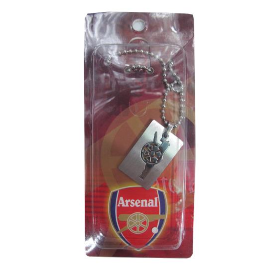 Arsenal Stainless Steel Necklace