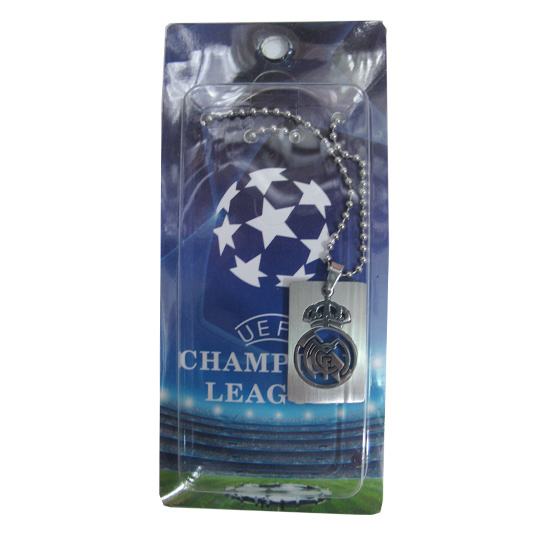 Real Madrid Stainless Steel Necklace