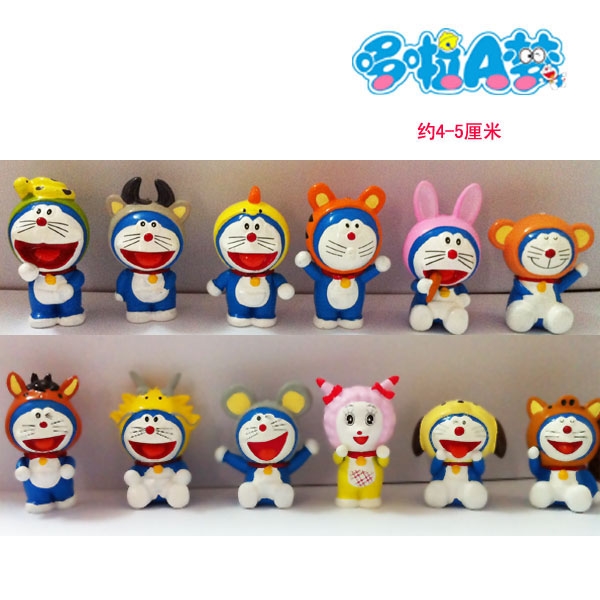 Doraemon Figures (price for 12 pcs)