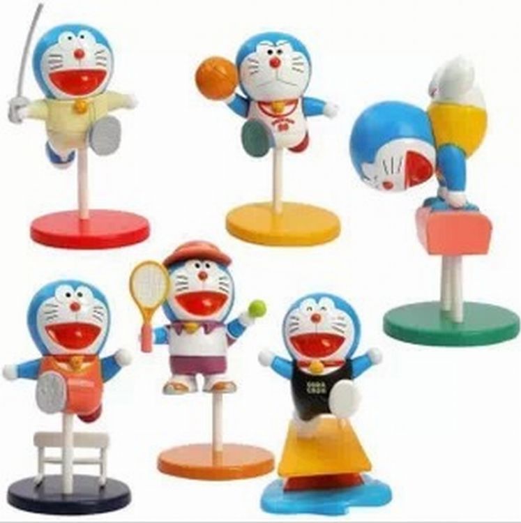 Doraemon Figure(price for  6 pcs a set)