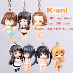 K-ON! Key Chain(7 pc a set)