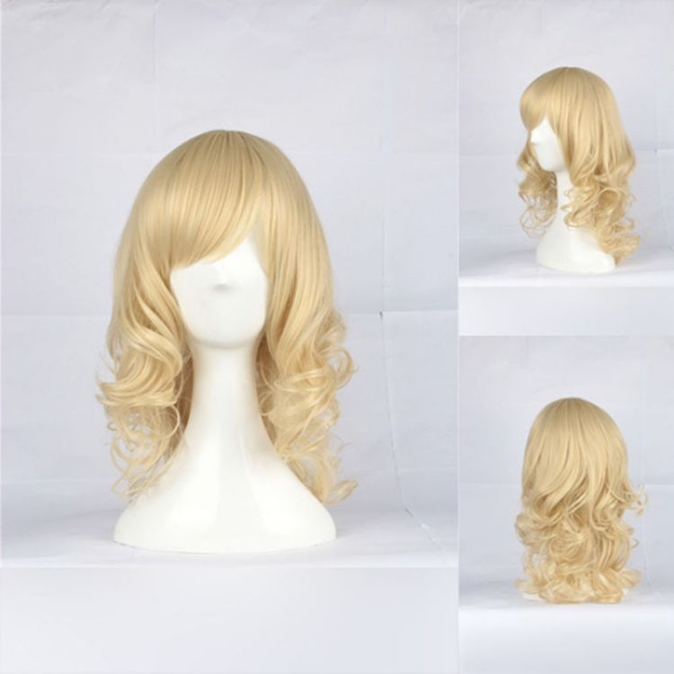 Anime Golden Wig 43cm