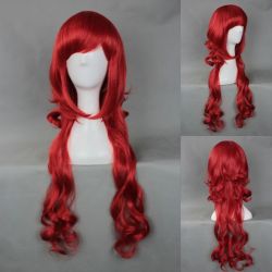 Anime Red Cosplay Wig 68cm