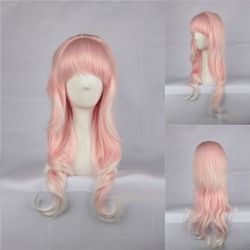 Anime Pink Cosplay Wig 68cm