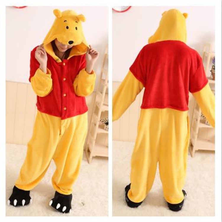 Winnie the pooh  hoodie/Mantle/cloak/Kigurumi Onesie price for 5 sets
