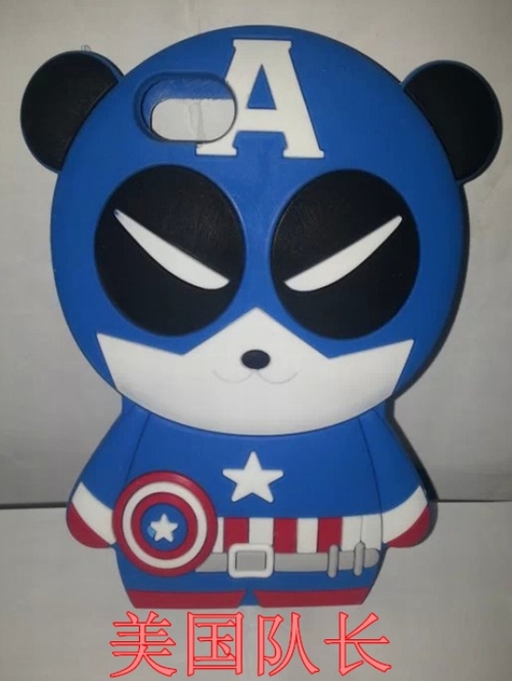 The Avengers Captain America Iphone6/5S case price for 10 pcs OPP bag