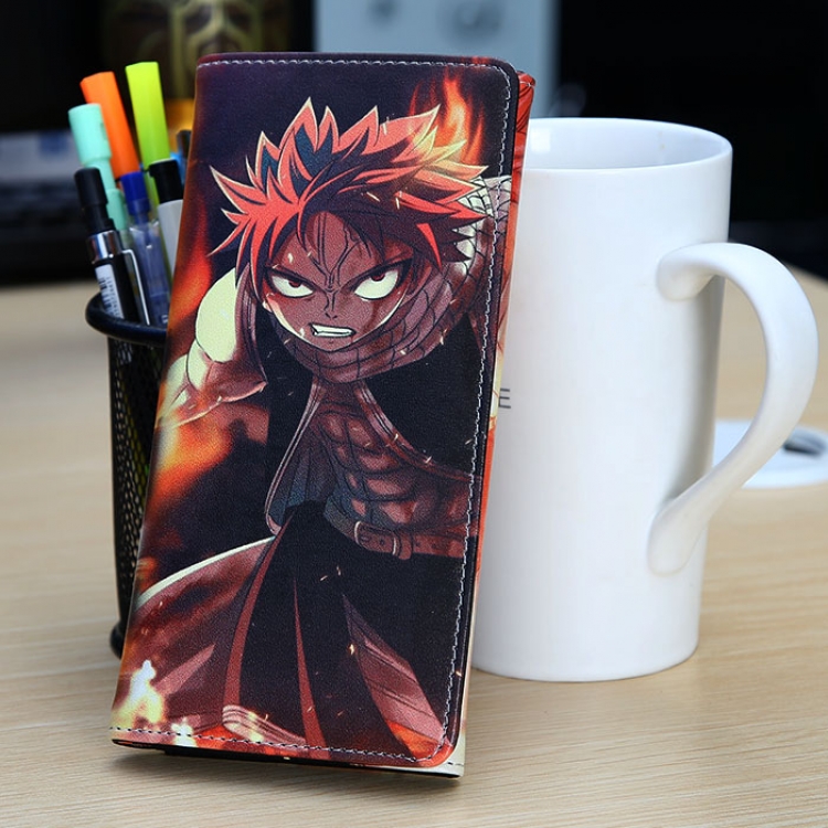 Fairy tail PU Long Wallet