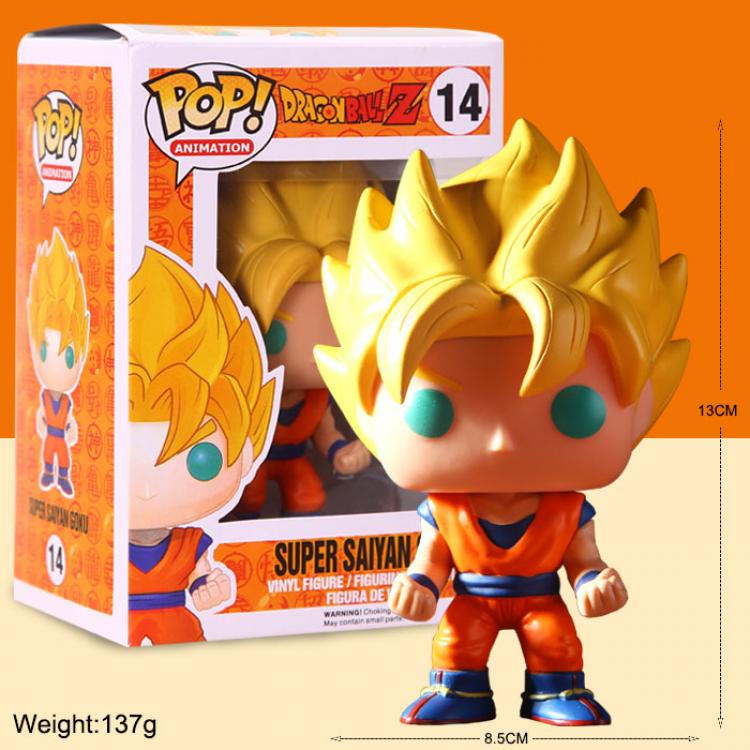 FUNKO POP Dragon Ball Q Goku Figure box packing 14