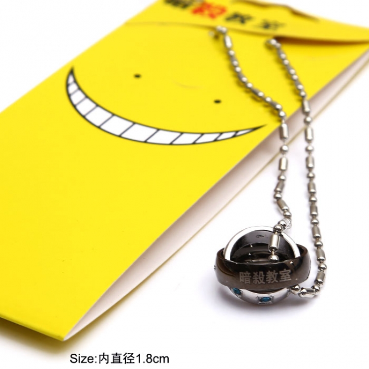 Assassination Classroom Ring Necklace Type C