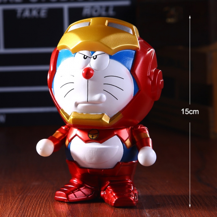 Doraemon Iron Man Cos Figure 15CM box Packing
