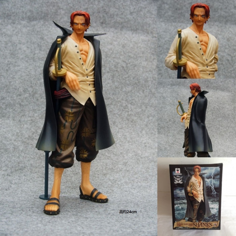 One Piece Shanks Figure box packing 24CM