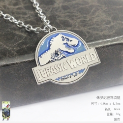 Jurassic World Necklace Blue