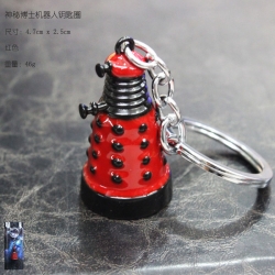 Doctor Who Key Chain Red