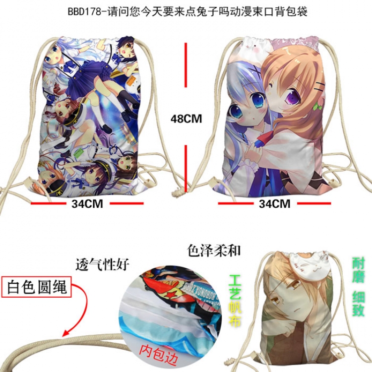 BBD178 Gochuumon wa Usagi Desu ka? Beam port Backpack