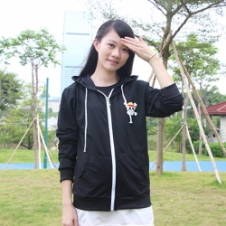 One Piece Long-sleeved hooded ...