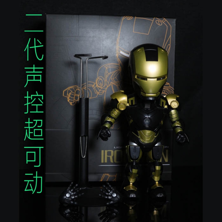 Iron Man Voice luminous Figure 17cm