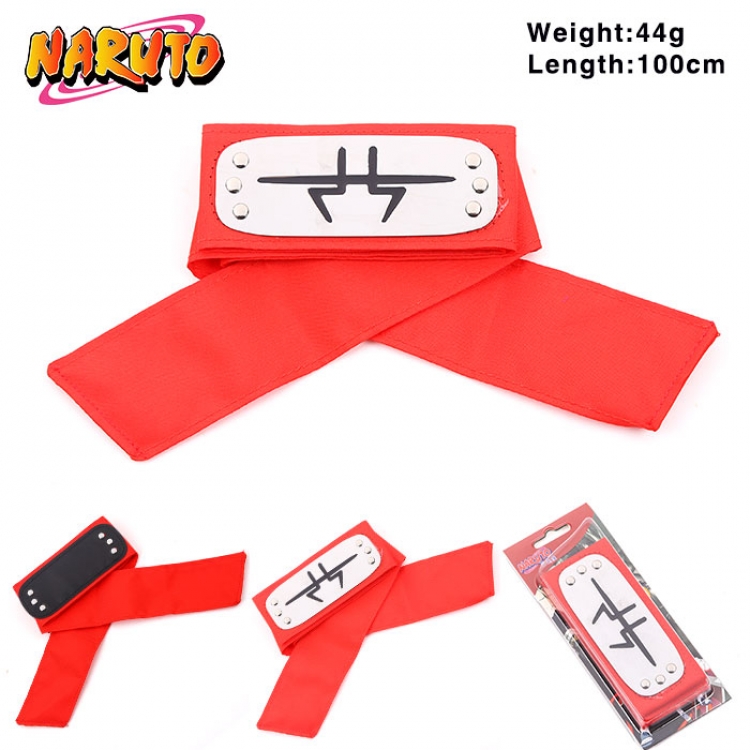 Naruto  Headbelt Red for cosplay