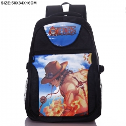 One Piece Ace Nylon Backpack