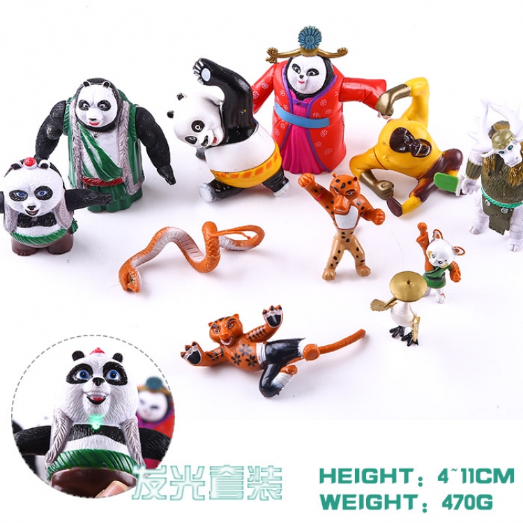 Kungfu Panda Figure Set price for 11 pcs a set