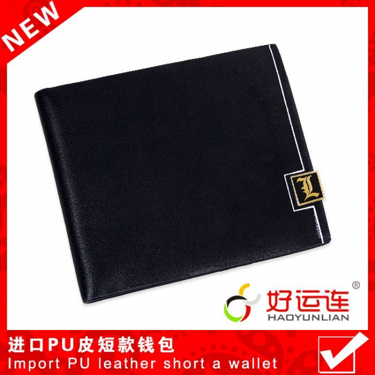 Death note  Leather Short Wallet