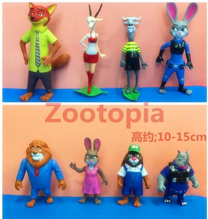Zootopia Figure set price for 8 pcs a set