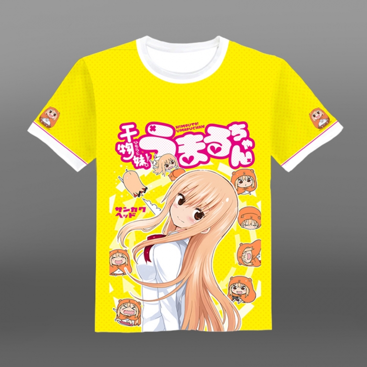 Himono!Umarucha Full-color short-sleeved Crewneck modal fabric T-shirt M L XL XXL