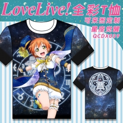 QCDX039-lovelive Full-color T-...