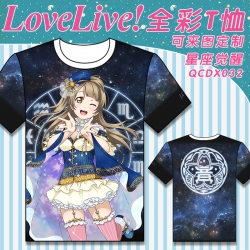 QCDX032-lovelive Full-color T-...