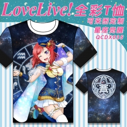QCDX035-lovelive Full-color T-...