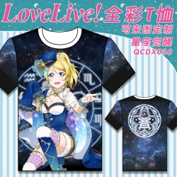 QCDX036-lovelive Full-color T-...
