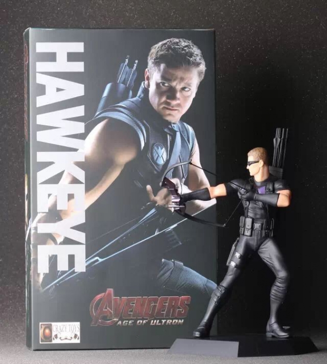 The avengers Hawkeye Figure 23cm Boxed