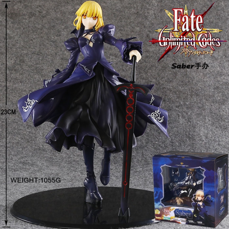 Figure with base  Figure Fate stay night