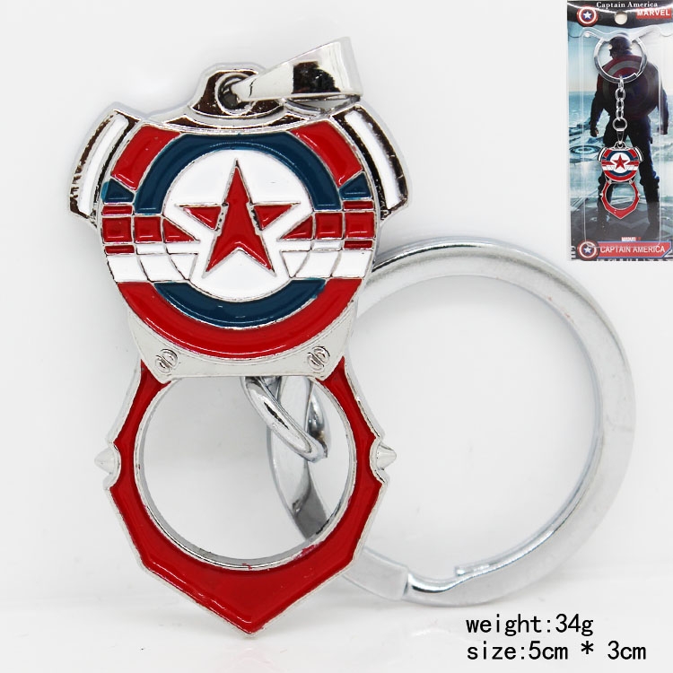 Captain America Keychain  price for 5  pcs