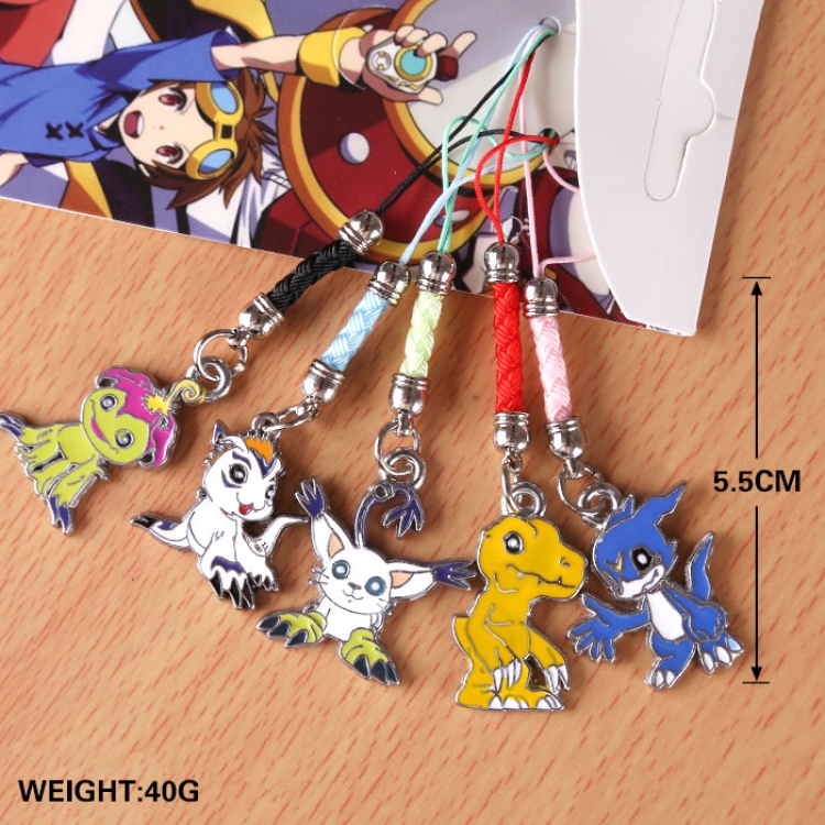 Digimon keu chain price for 5 pcs