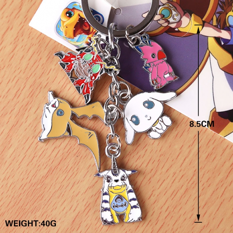 Digimon key chain price for 5 pcs