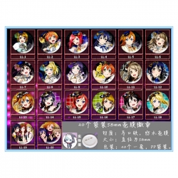 Brooch Love Live price for 20 ...