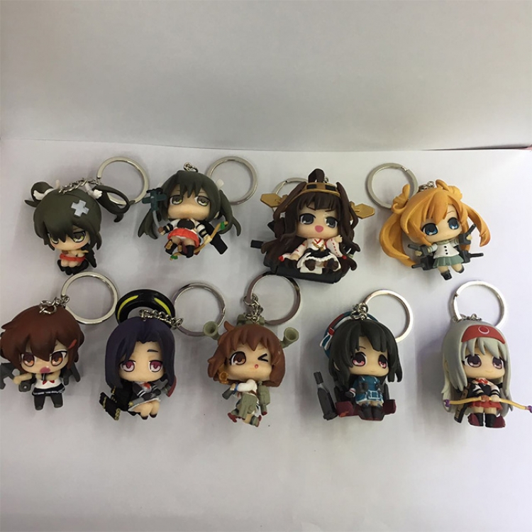 Doll Keychain  price  for  9 pcs a set  5-6cm