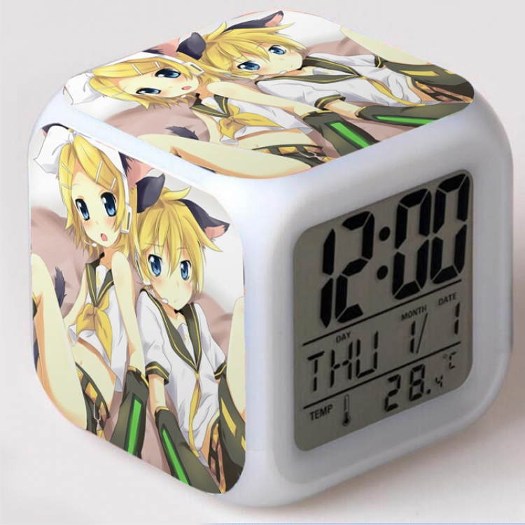 Kyarakutā Bōkaru Sirīzu Kagamine Rin/Ren clock