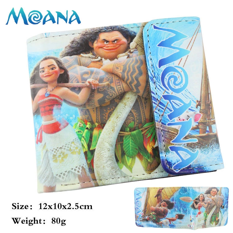 Moana PU wallet a