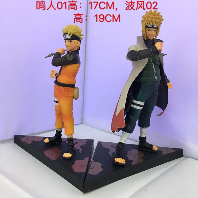 Figure Naruto Uzumaki Naruto   Namikaze Minato 17-19cm