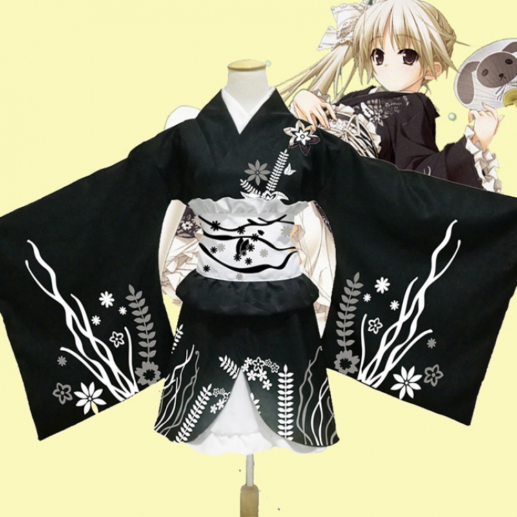 Yosuga no Sora Kasugano Sora bathrobe  cos cosplay dress S M L XL XXL XXXL-