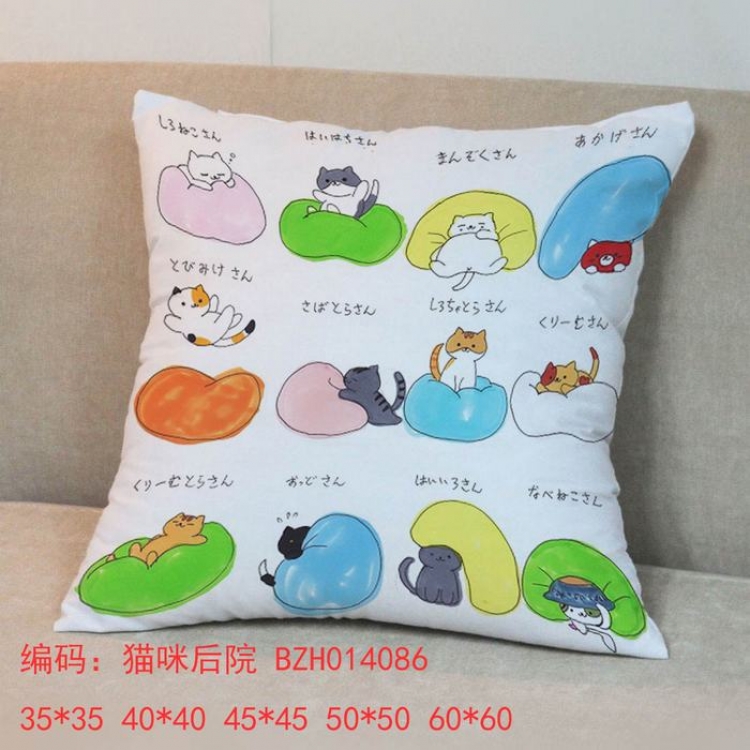 Neko Atsume chuions pillow 45x45cm
