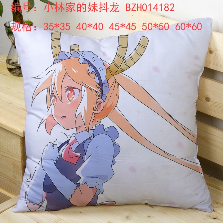 BZH014182 Miss Kobayashi's Dragon Maid pillow cushion 50*50cm