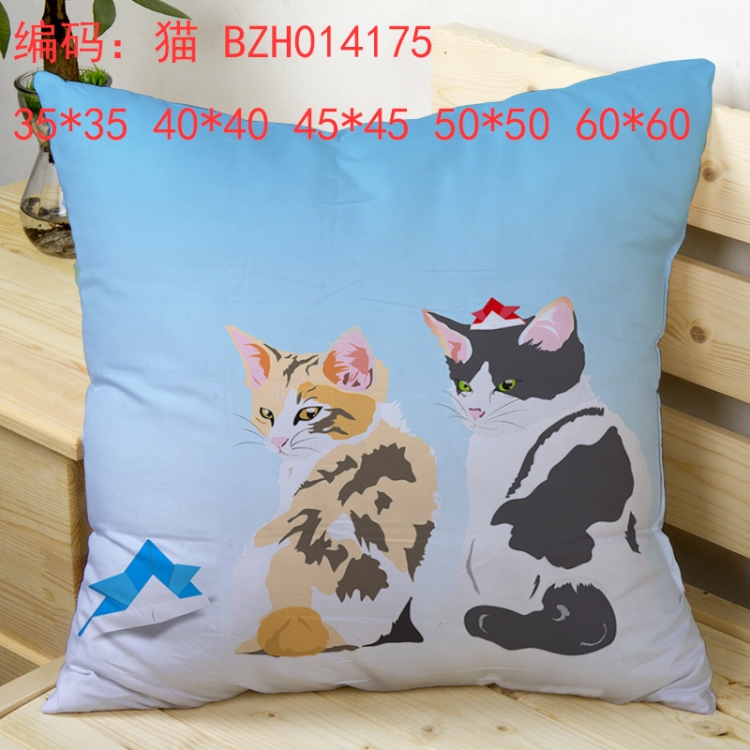 BZH014175 cat pillow cushion 50*50cm