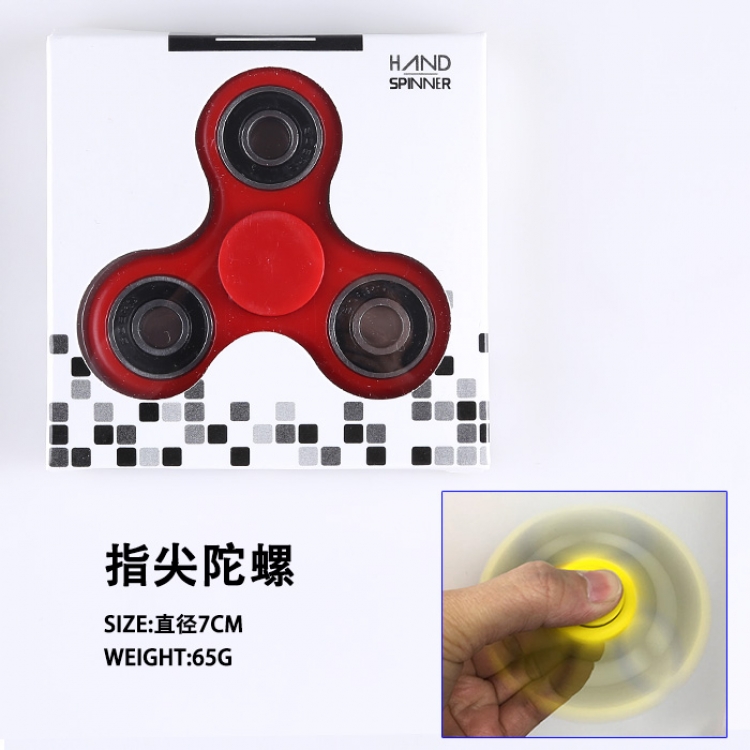 Hand spinner price for  5 pcs a set red Mixed out