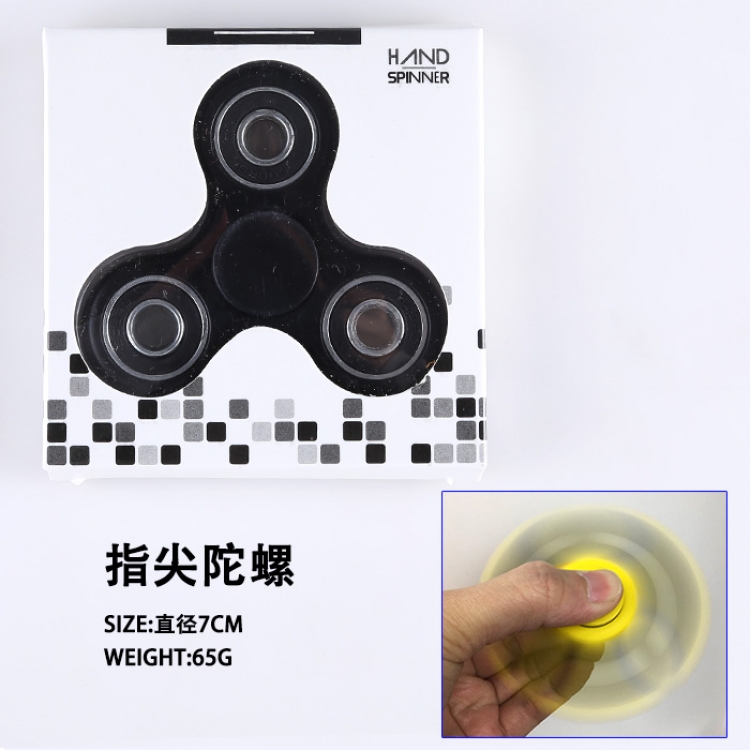 Hand spinner price for 5 pcs a set black Mixed out